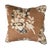 Early 21st Century 2 Rose Cummings Macclesfield Chestnut Floral Linen 20” Pillows. Feather Down For Sale - Image 5 of 7