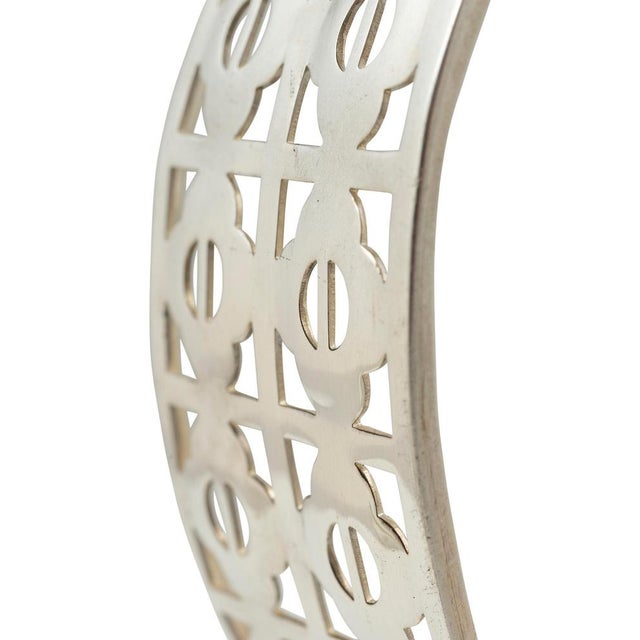 Flower Basket, designed by Josef Hoffmann, manufactured by Wiener Werkstätte, ca. 1906 Technique and material: silver,...