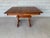 Description: Tom Seely Solid Oak Shaker Style Twin Leaf Extension Dining Table. In Very Good to Excellent Vintage...