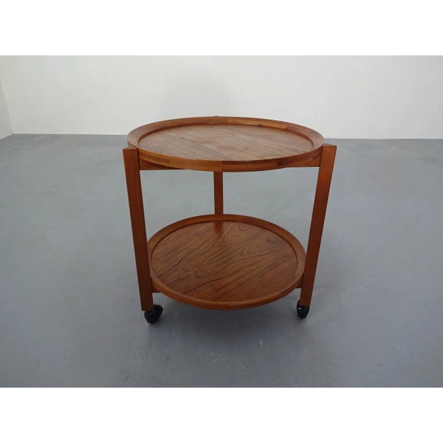 Teak Serving Trolley from Sika Møbler, 1960s For Sale - Image 17 of 17