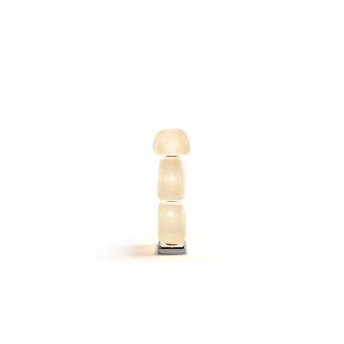 Wax and Stone Light Table with Glass by Linde Freya Tangelder for Cassina For Sale - Image 11 of 18