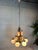 Art Deco Chandelier in Opaline and Brass, 1930s For Sale - Image 3 of 18