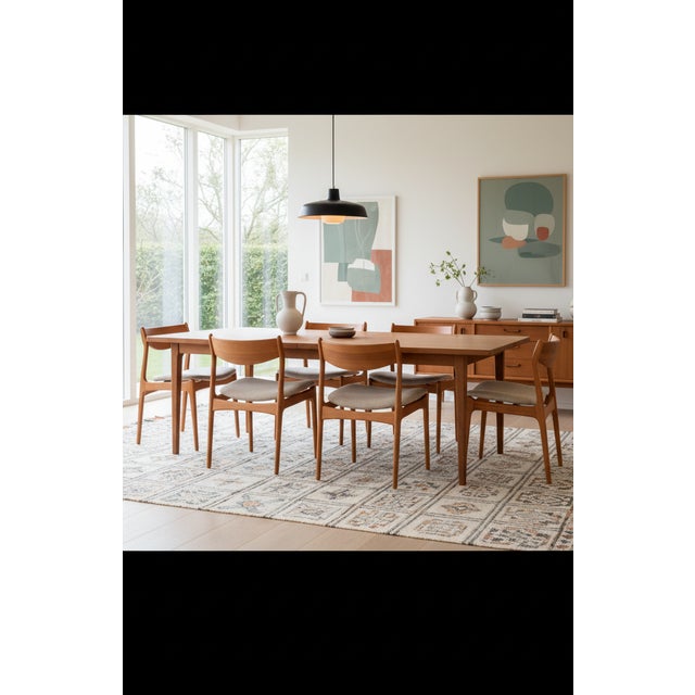 Mid-Century Modern Danish Teak Chair by P. E. Jørgensen for Farsø Stolefabrik, 1960s For Sale - Image 3 of 18