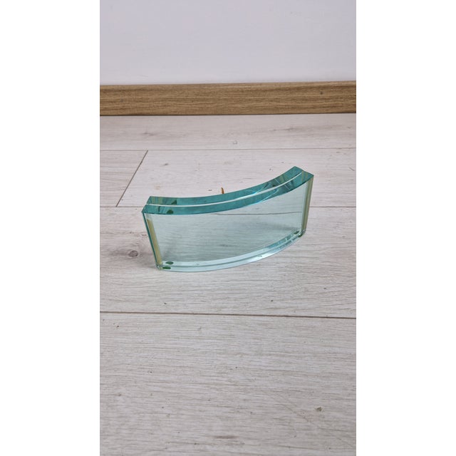 Vintage Photo Frame in Curved and Cut Glass from Fontana Arte, 1960s For Sale - Image 13 of 16