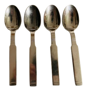 Midcentury Stanley Roberts Stainless Table Spoons S/4