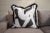 - Custom pair of designer pillows 20 x 20 in. - Front fabric is Perenials “Tangled” abstract patterned jacquard...