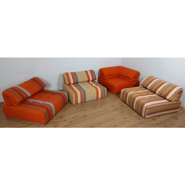 1990s Divano Voyage Modular Sofa from Roche Bobois, 1990s, Set of 4 For Sale - Image 5 of 6