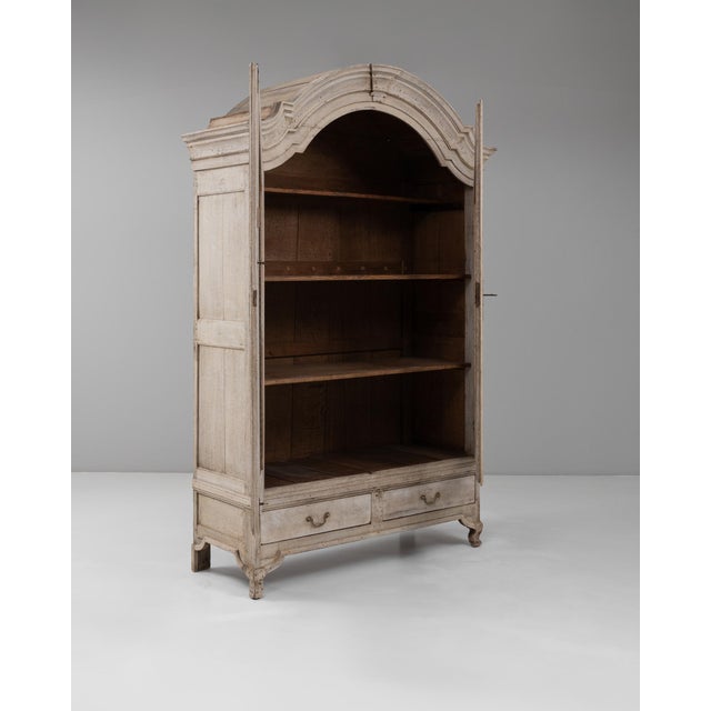 19th Century French Louis XV Style Cabinet with Wire Mesh Doors For Sale - Image 4 of 18