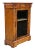 Antique Inlaid Burr Walnut Pier Display Cabinet, 1880s For Sale - Image 5 of 10