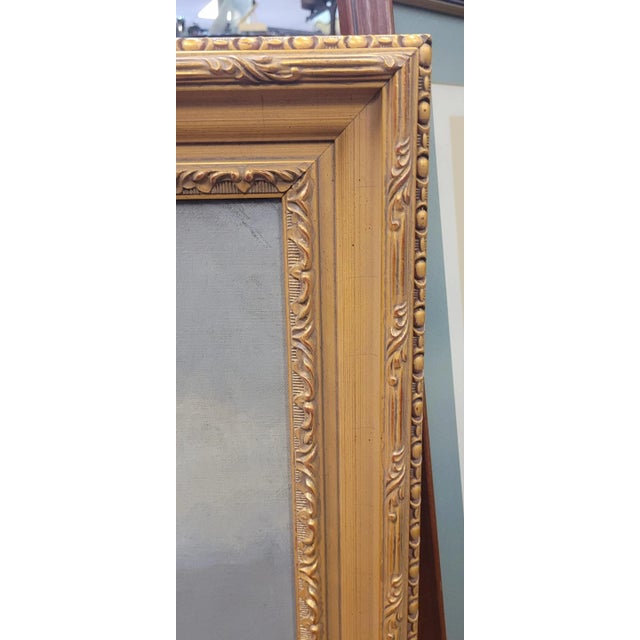 Antique 19th Century Danish Ship Painting For Sale - Image 4 of 12