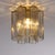 Mid-Century Modern Small Ceiling Light in Smoky Murano Glass, 1990s For Sale - Image 3 of 12