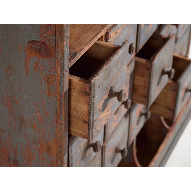 Wood Pine Shop Drawer, 1930s For Sale - Image 7 of 18