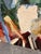 Textile Abstract Acrylic on Canvas, Mid 20th Century For Sale - Image 7 of 12