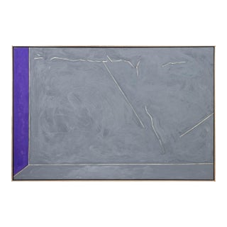 Jack Roth "New Synthesis 59" Acrylic, 1981 For Sale