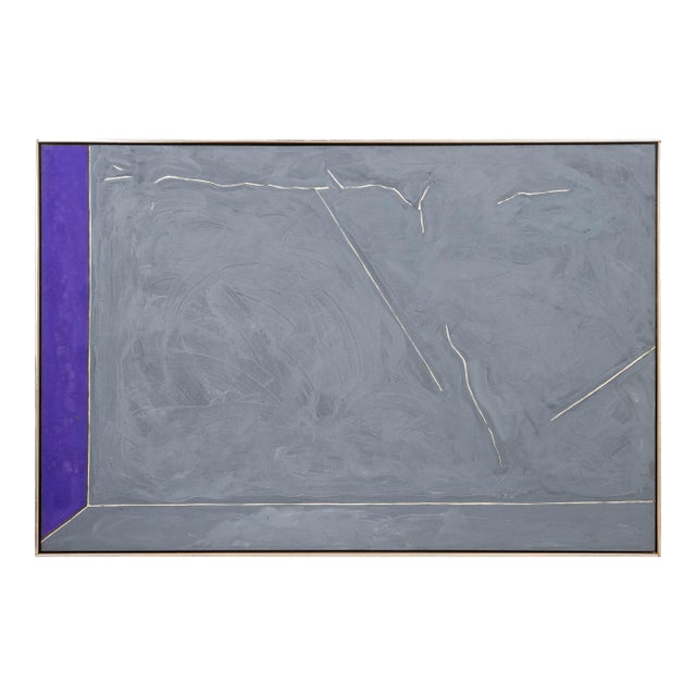 Jack Roth "New Synthesis 59" Acrylic, 1981 For Sale