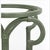 Contemporary 1970s Italian Organic Modern Crespi Style Pencil Bamboo Scrolling Loop Center Dining Table For Sale - Image 3 of 6