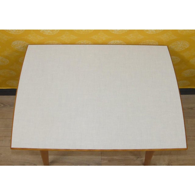 Wood Vintage Kitchen Table in Wood, 1950s For Sale - Image 7 of 11