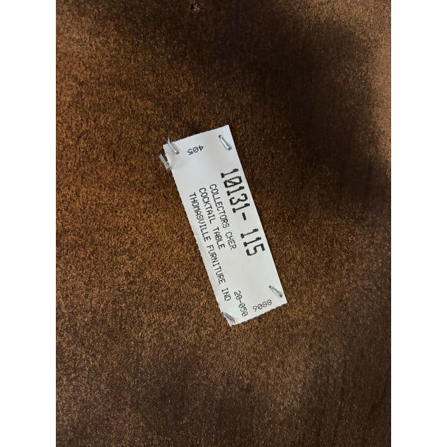 1980s 1980s Thomasville Vintage Queen Anne Collectors Cocktail Table For Sale - Image 5 of 7