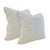 Understated sophistication meets cozy texture in our Textured Woven Pillow Pair. These handcrafted pillows feature a...