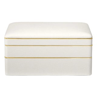 AERIN Piero Large Stacked Jewelry Box For Sale
