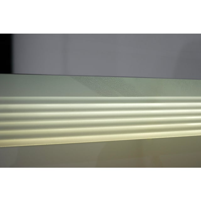 Vintage Italian Square Glass Mirror, 1970s For Sale - Image 14 of 14