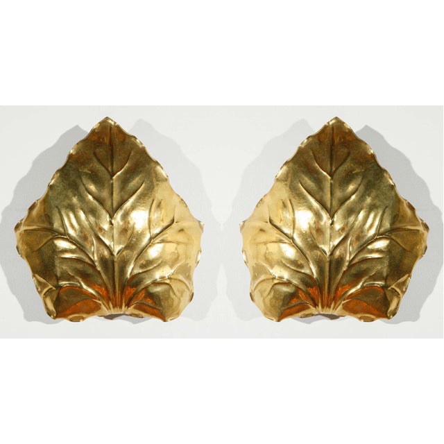 Brass Tommaso Barbi Sconces - a Pair For Sale - Image 8 of 8