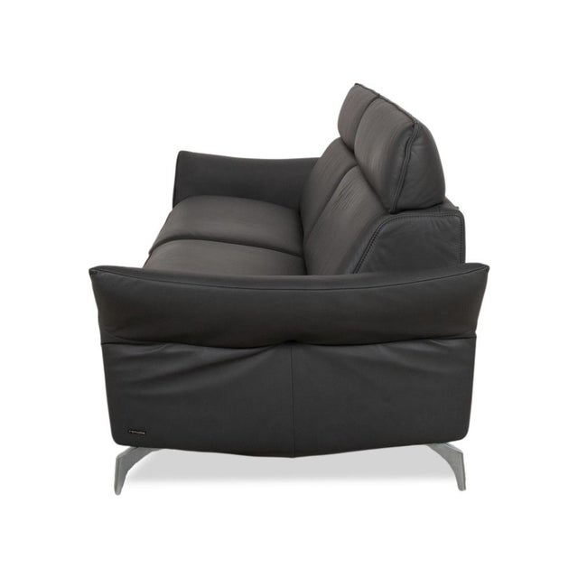 Himolla Weilheim Two-Seater Leather Sofa For Sale - Image 15 of 16