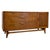 Vintage Mid Century Modern Lane Perception Walnut Lowboy Dresser Credenza With Basketweave Door.. For Sale In Seattle - Image 6 of 10