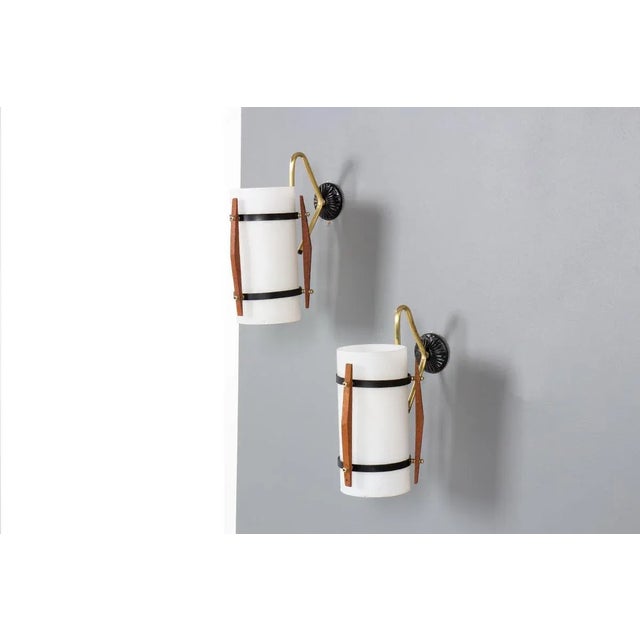 Vintage Wall Lights, 1950, Set of 2 For Sale - Image 9 of 9