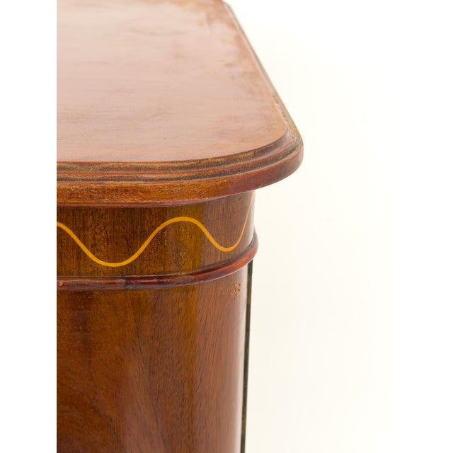Swedish Modern Sideboard in Pyramid Mahogany, 1940s For Sale - Image 3 of 14
