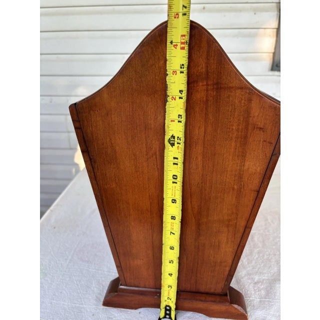 Vintage Colonial Magazine Rack in Maple For Sale - Image 9 of 12