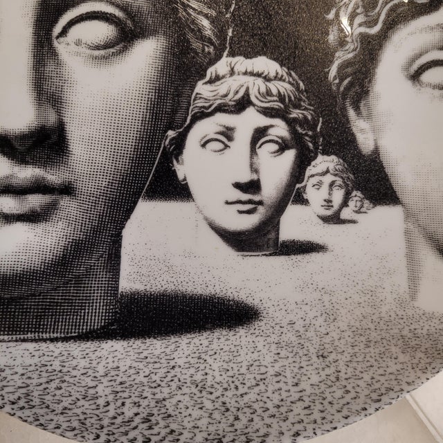 20th Century Porcelain Tema e Variazioni 223 and 205 Plates from Piero Fornasetti, Italy, 1950s, Set of 2 For Sale - Image 15 of 18