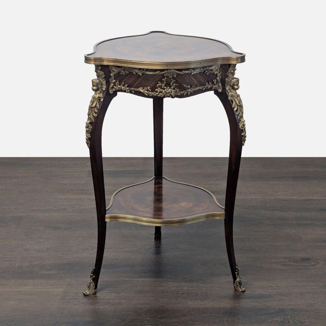 Traditional Theodore Alexander Caryatids Accent Table For Sale - Image 3 of 7