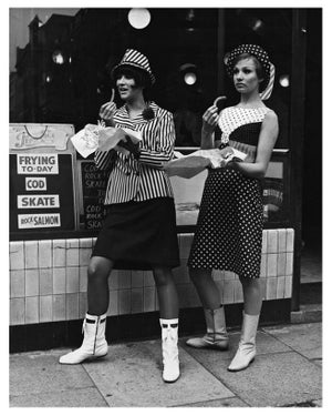 'Fish and Chips' Unframed Archival Pigment Print