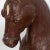 Early 20th Century Original Brown Painted and Carved Wooden Horse From Sweden, Circa 1900 For Sale - Image 5 of 9
