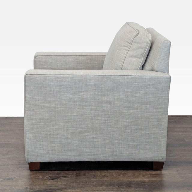 Modern West Elm Henry Modern Lounge Armchair – Comfortable and Stylish Seating For Sale - Image 3 of 8