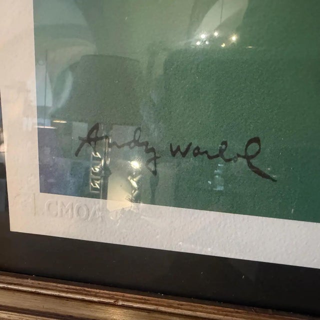 Pop Art 21st Century Pop Art Framed Self Portrait 1/500 Lithography by Andy Warhol For Sale - Image 3 of 13
