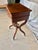 Brown 19th Century French Walnut Writing Work Table For Sale - Image 8 of 13