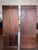 1970s Pair of Henredon Lighted Chinoiserie Mahogany Display Cabinets | Brass Campaign Hardware | 84"h For Sale - Image 17 of 18