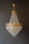 Handcrafted Crystal Chandelier Made of Solid Brass With Gold Finish For Sale - Image 6 of 6