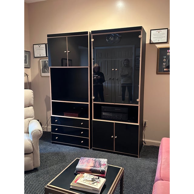 1970s Bauhaus Laminate Wall Unit-Two Pieces For Sale - Image 11 of 12