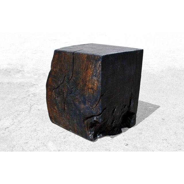 W2386 Stool in Oxidized Oak by Jörg Pietschmann For Sale - Image 14 of 18