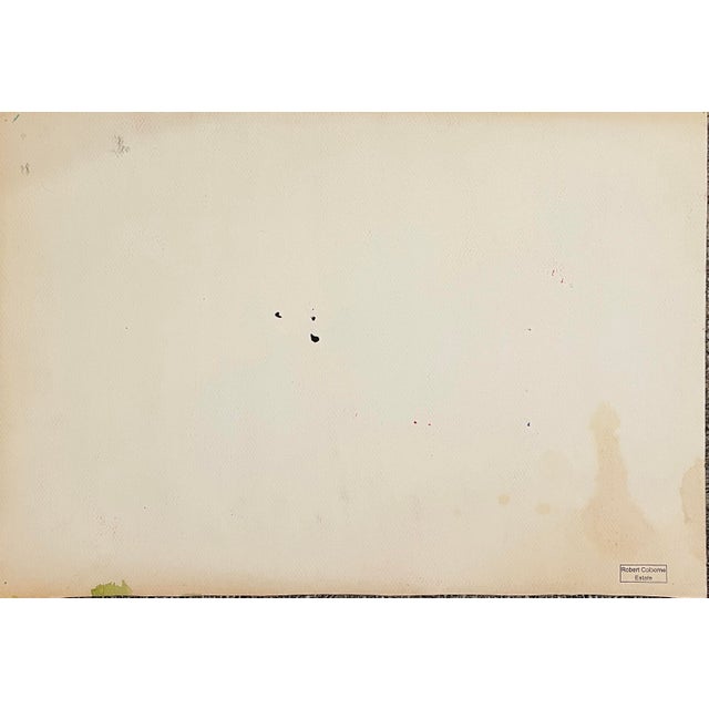 1950s Robert Colborne Mid Century Modern Painting For Sale - Image 4 of 4