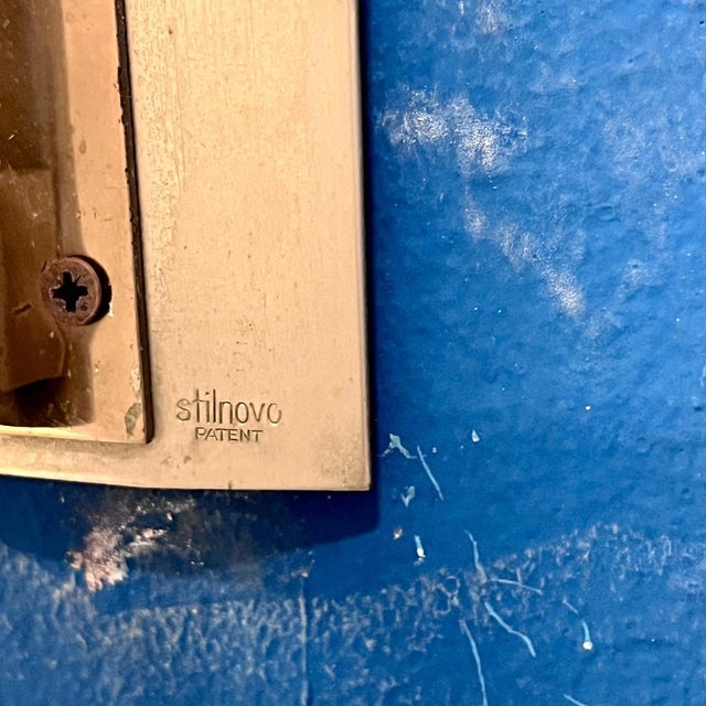 Metal Large Wall Light in Satin Glass from Stilnovo, 1960s For Sale - Image 7 of 13