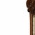 English barometer. English; 20th century; made of oak wood. Dimensions: 87 cm x 27 cm.