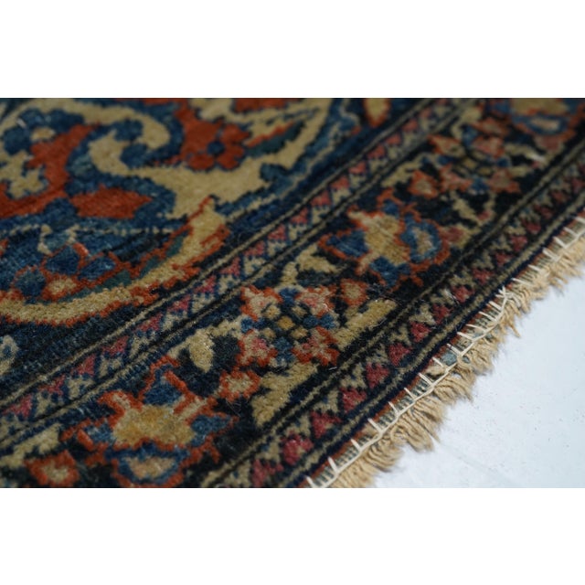 Traditional Antique Tehran Rug 4'4'' X 6'4'' For Sale - Image 3 of 6