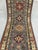 Art Deco Charcoal Gray, Cream and Red Kazak Wool Runner Rug, 2'8" X 9'6" For Sale - Image 3 of 17