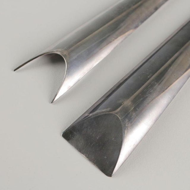 Union Salad Servers by Lino Sabattini, 1975 For Sale - Image 6 of 9