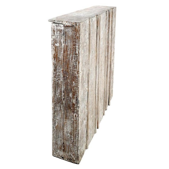 20th Century Patinated Wooden Printing Press Locker Cabinet For Sale - Image 4 of 9