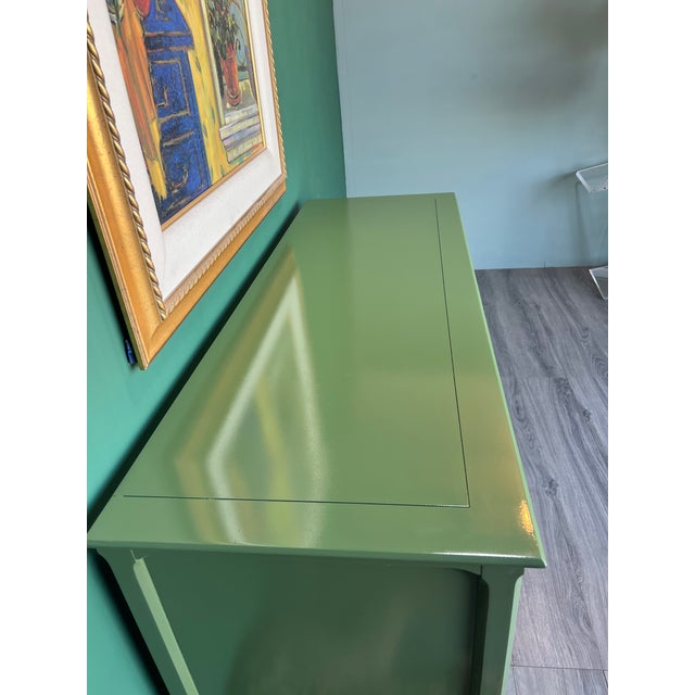 Mid-Century Modern solid built walnut dresser of six drawers with dovetail joints This dresser was professionally...